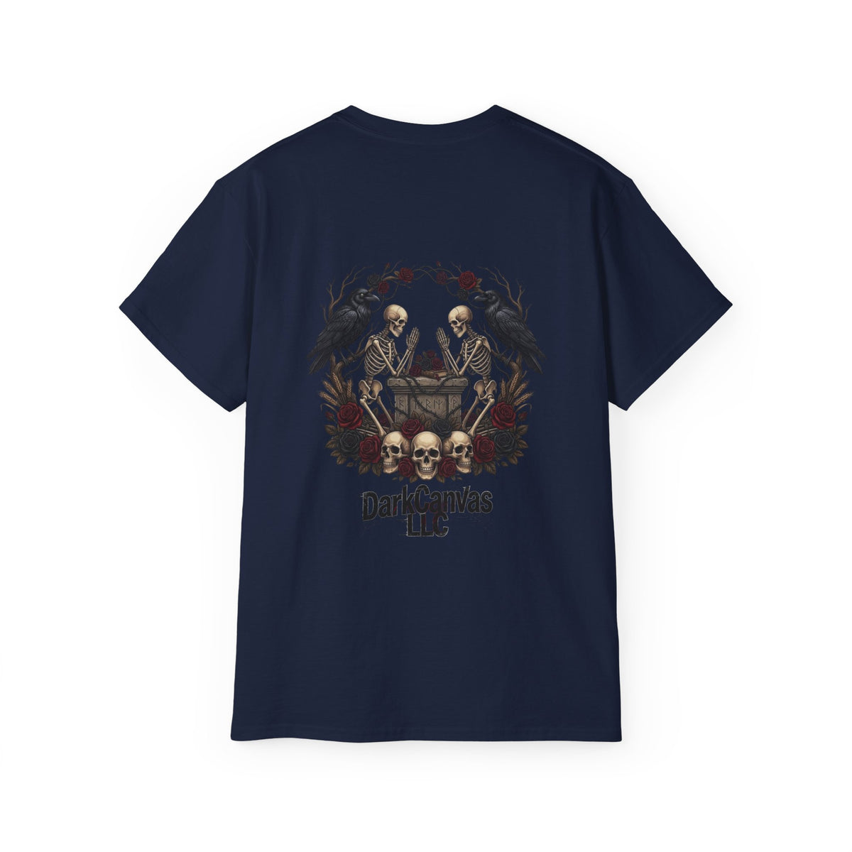 Dark Gothic Skull Tarot Tee