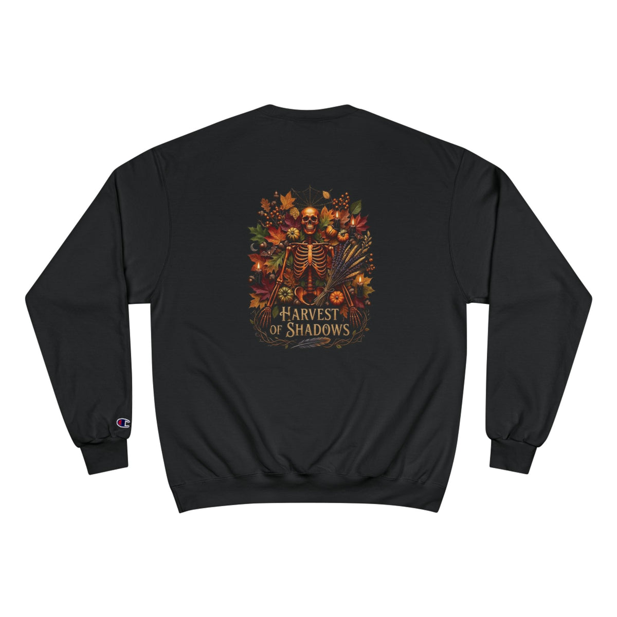 Harvest of Shadows Gothic Halloween Champion Sweatshirt