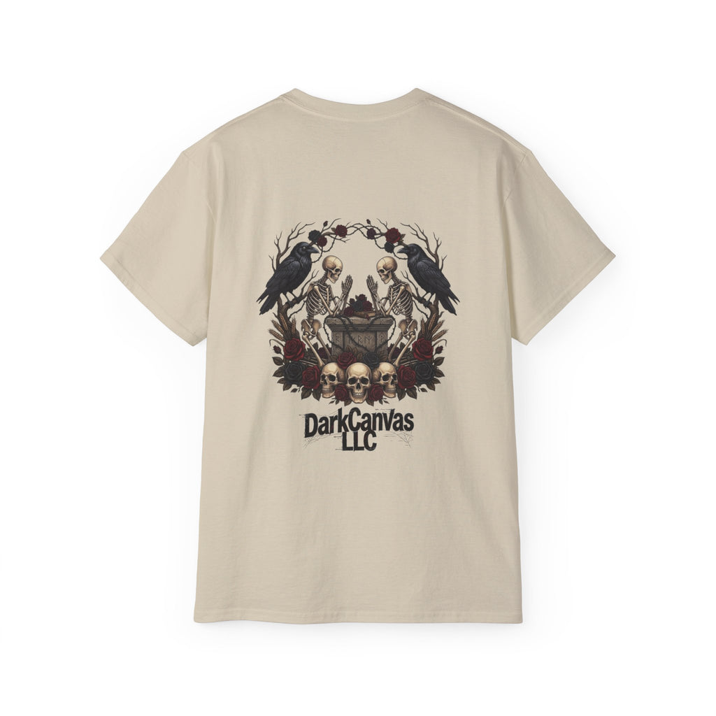 Dark Gothic Skull Tarot Tee