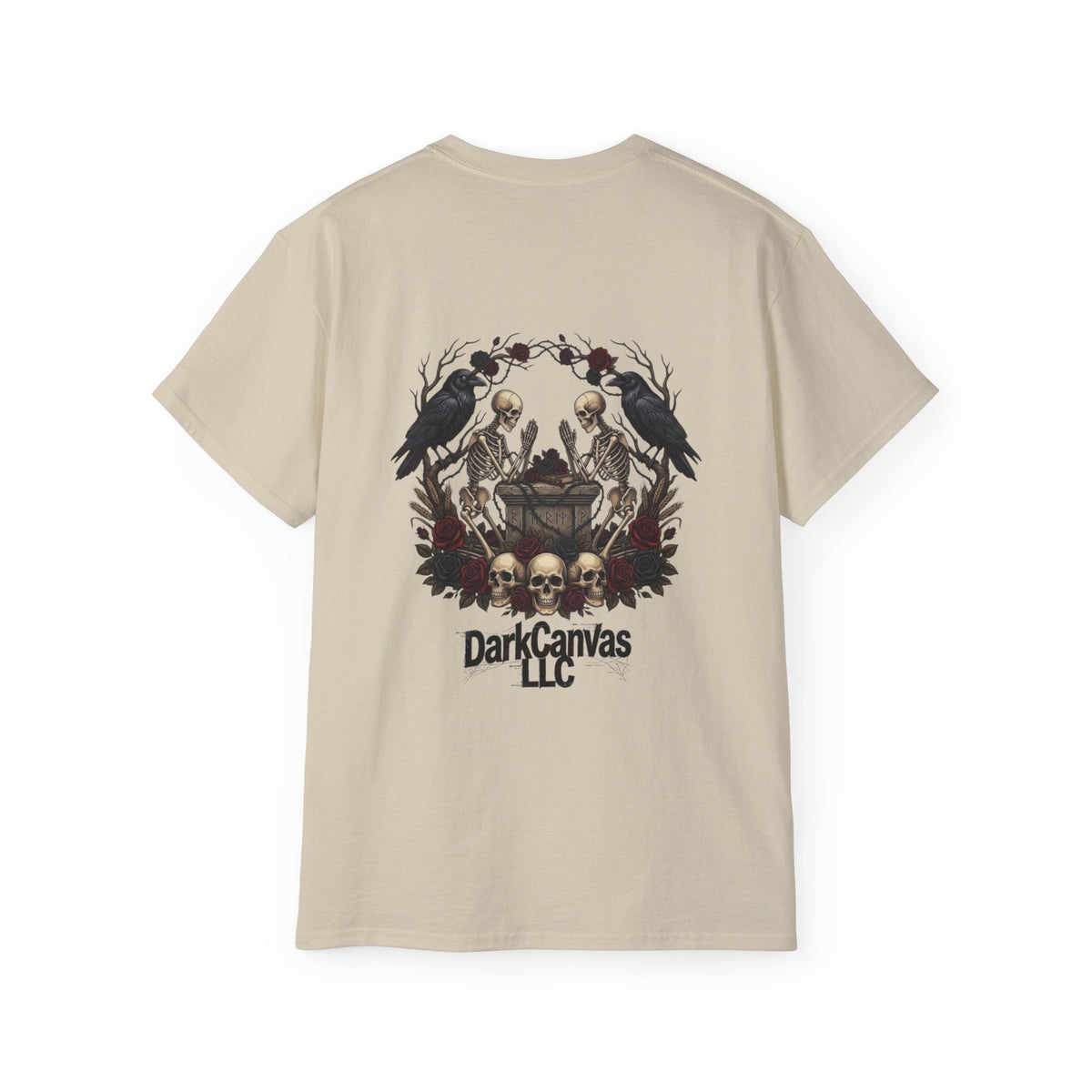 Dark Gothic Skull Tarot Tee