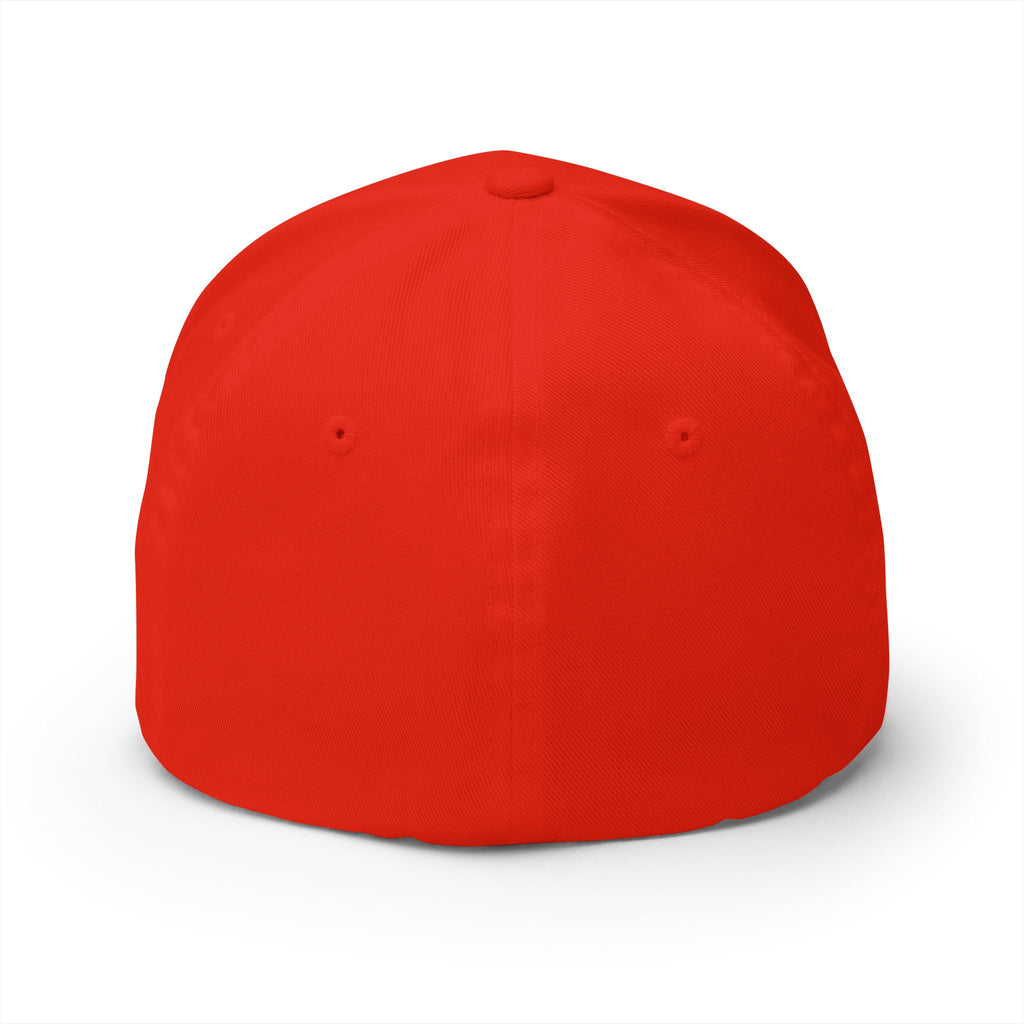 Embroidered Samurai Cap - Closed-Back Structured Hat for Adventure Lovers
