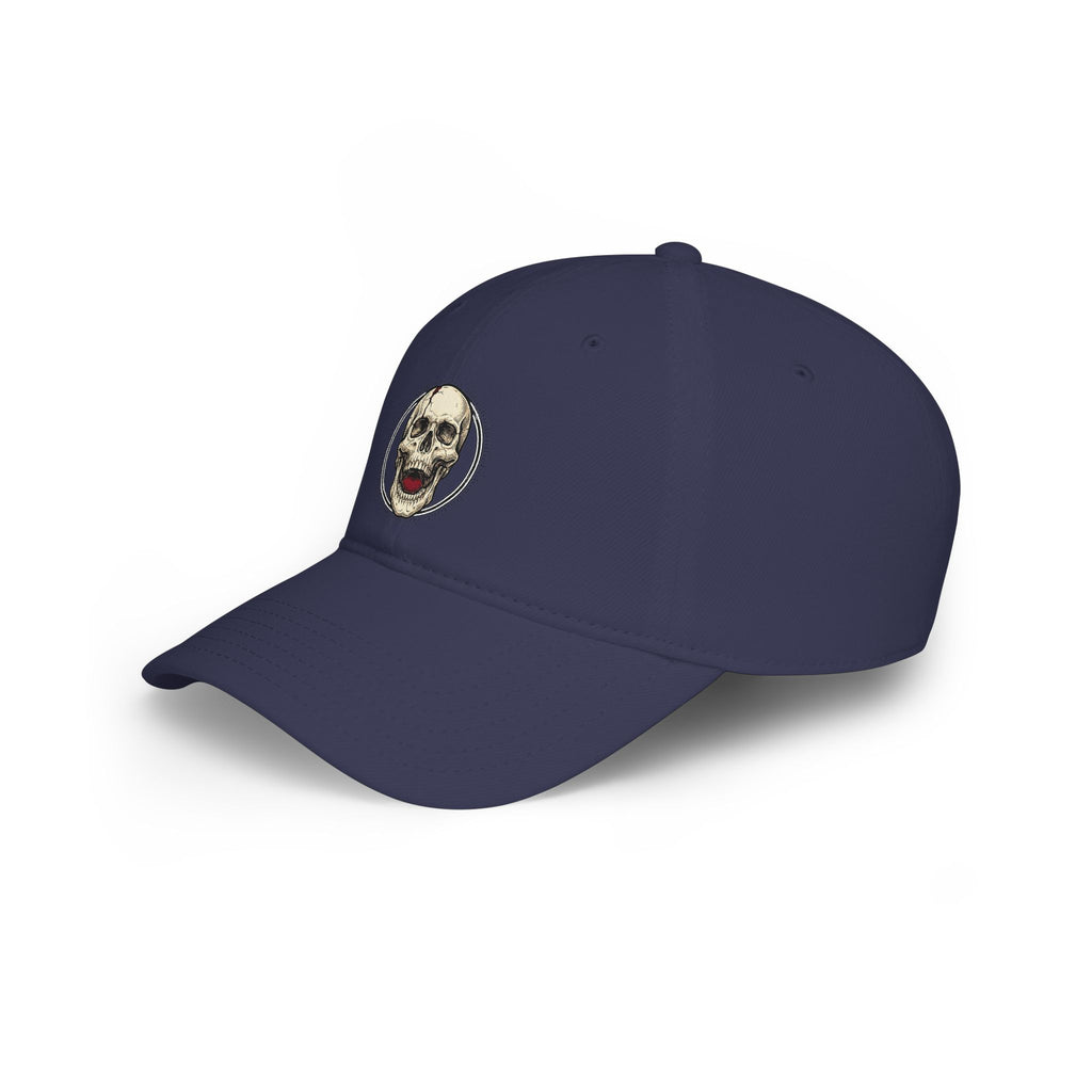 Gothic Skull Low Profile Baseball Cap
