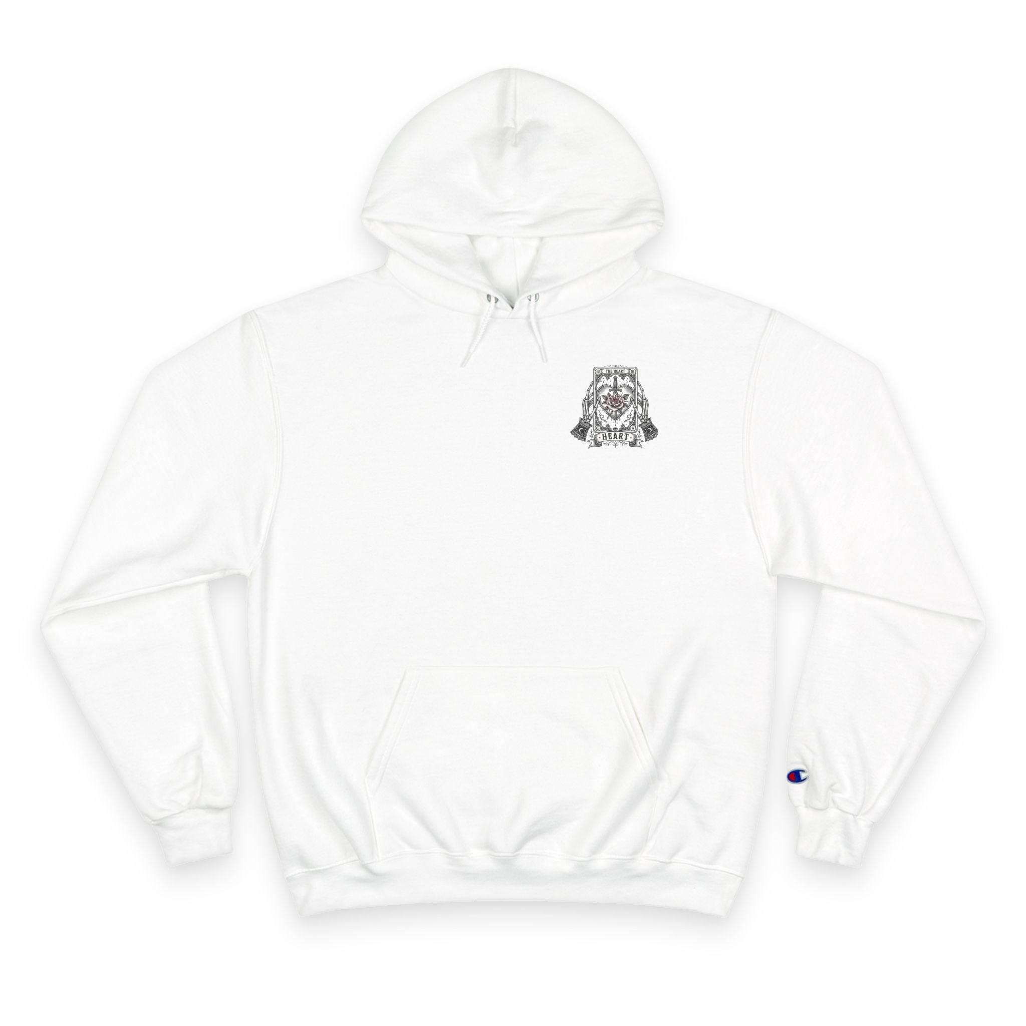 Tarot 'Death' Backprint Hoodie — Mystical Occult Graphic Pullover