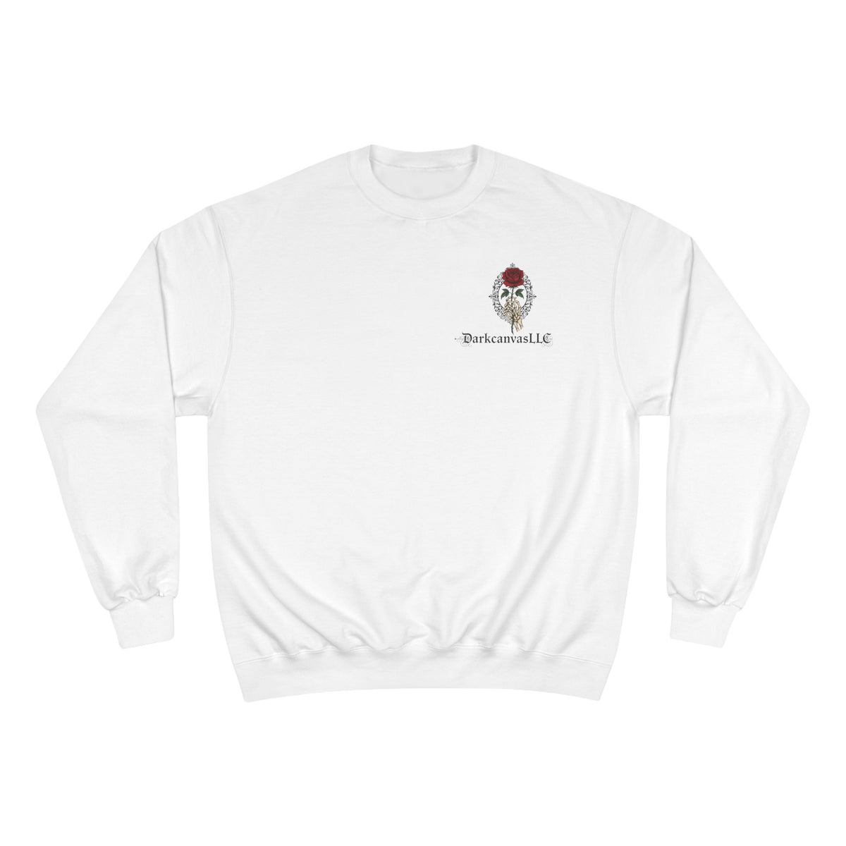 Skeleton Floral Halloween Champion Sweatshirt