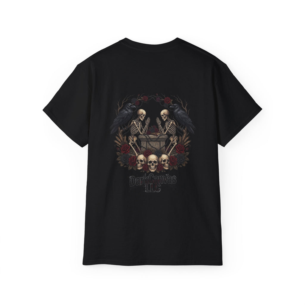 Dark Gothic Skull Tarot Tee