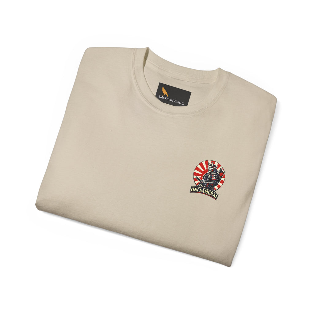 Oni Samurai T-Shirt — Japanese Demon Warrior Graphic Tee