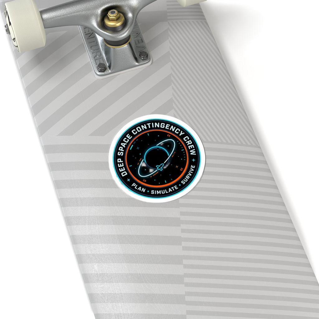 Deep Space Contingency Crew Kiss-Cut Stickers | mission patch, hard sci-fi