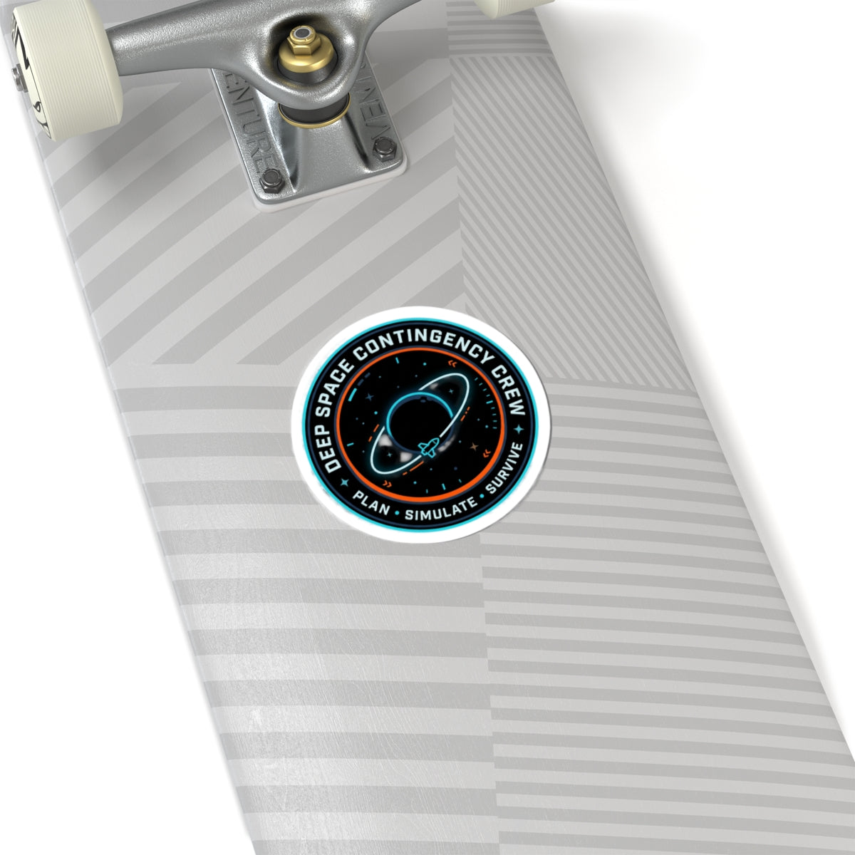 Deep Space Contingency Crew Kiss-Cut Stickers | mission patch, hard sci-fi