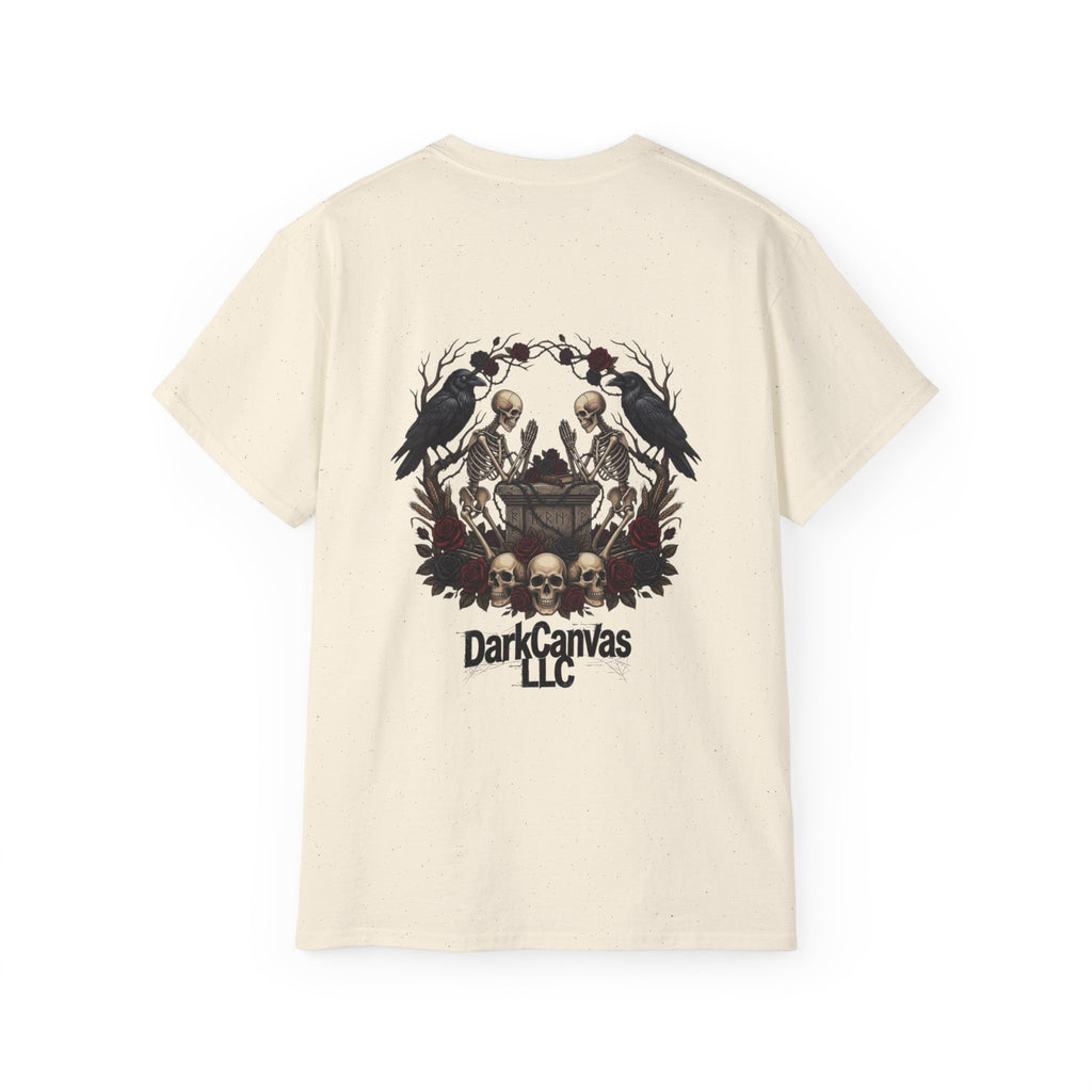 Dark Gothic Skull Tarot Tee