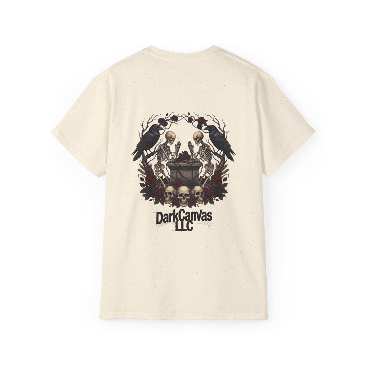 Dark Gothic Skull Tarot Tee