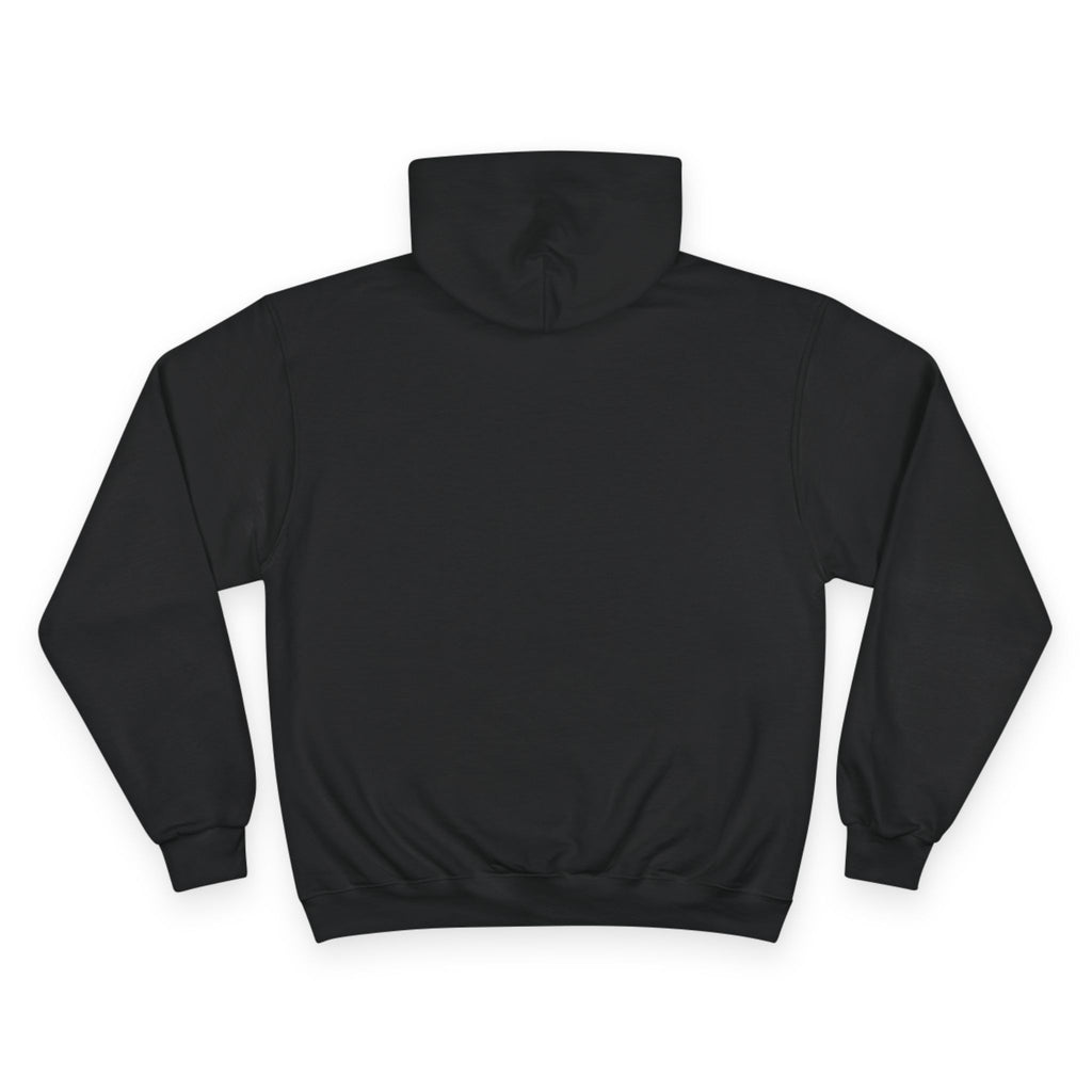 Rose Emblem Hoodie — Minimal Floral Champion Sweatshirt