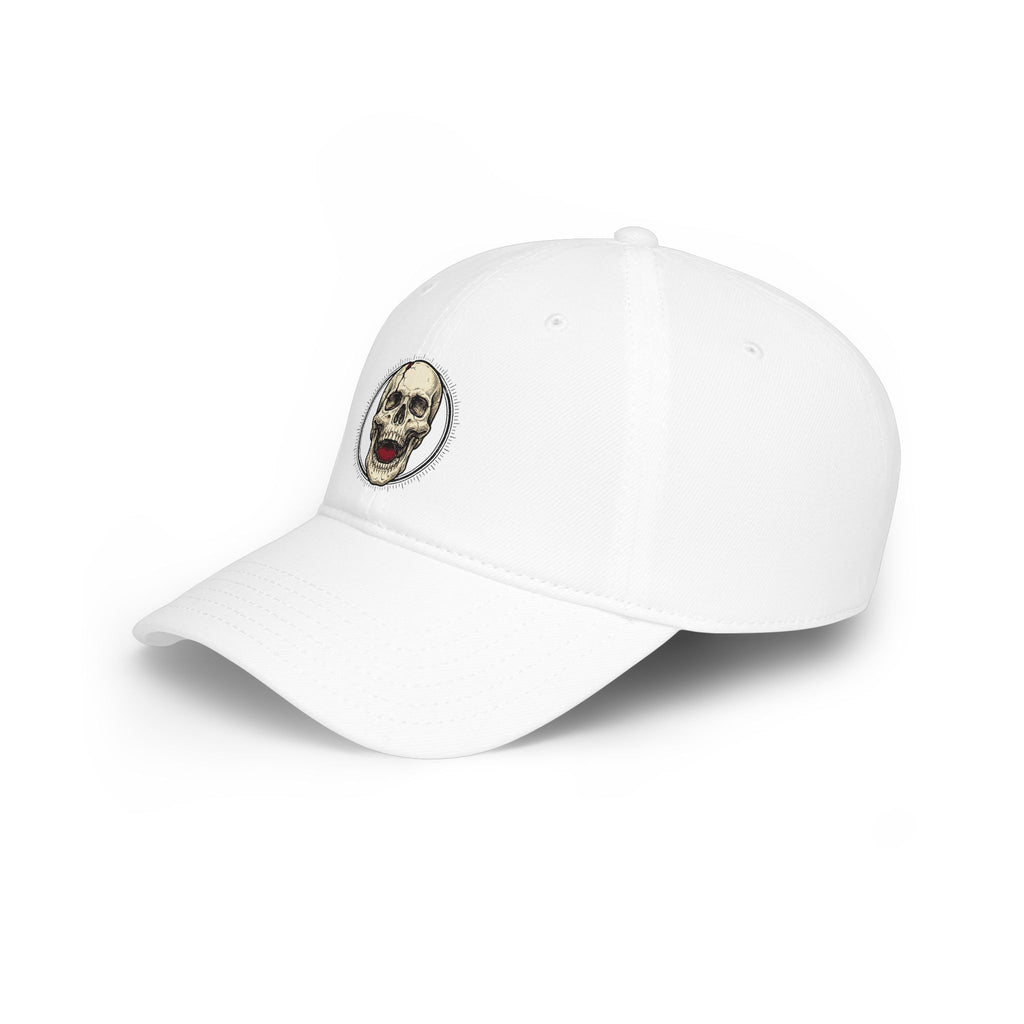Gothic Skull Low Profile Baseball Cap