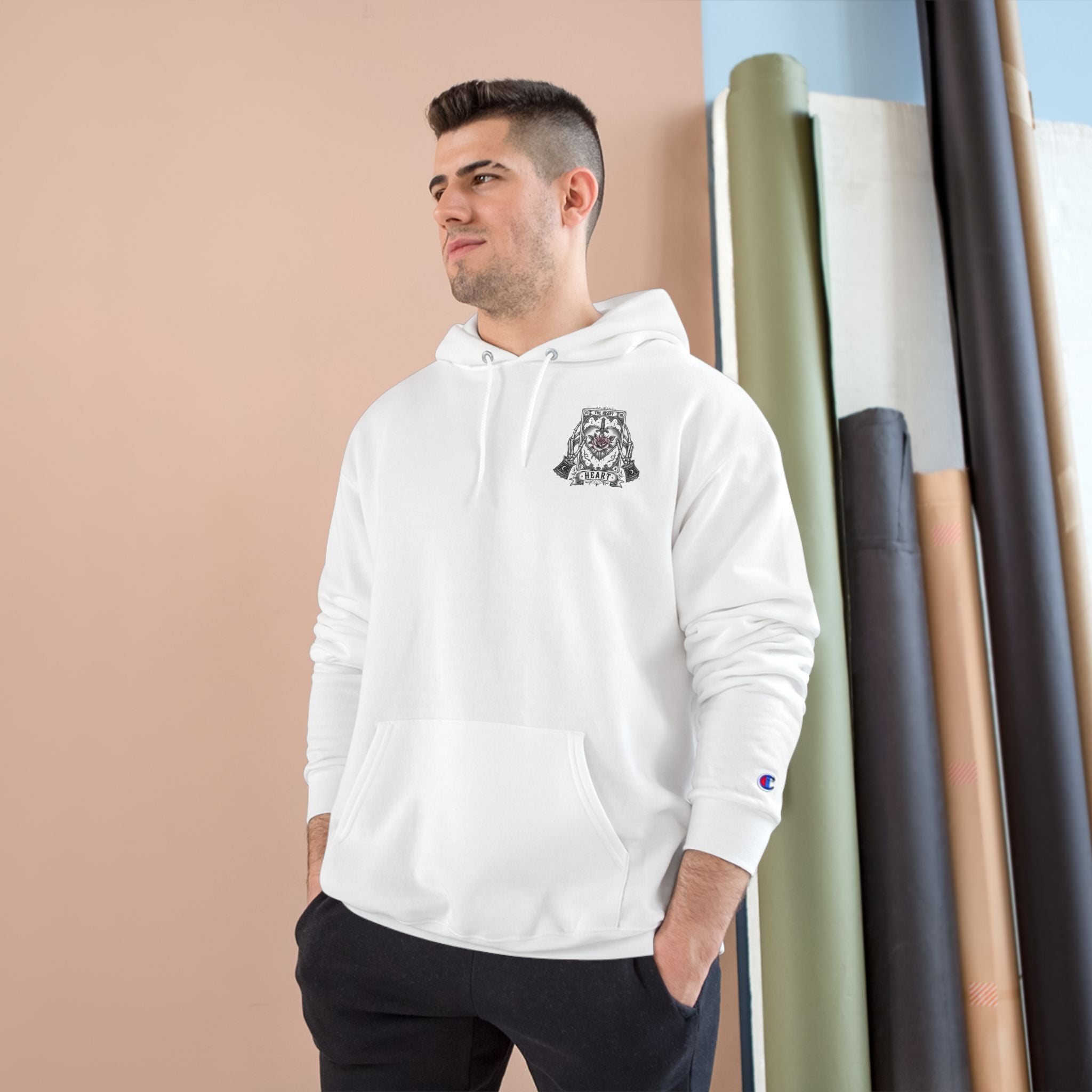 Tarot 'Death' Backprint Hoodie — Mystical Occult Graphic Pullover