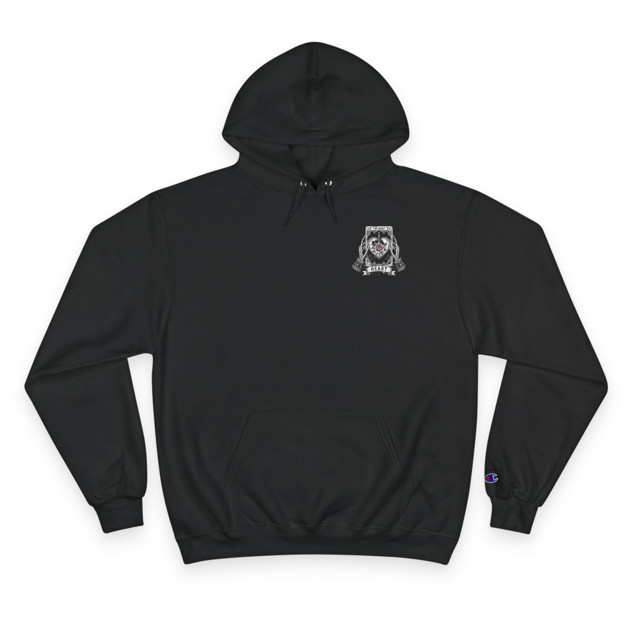 Tarot 'Death' Backprint Hoodie — Mystical Occult Graphic Pullover
