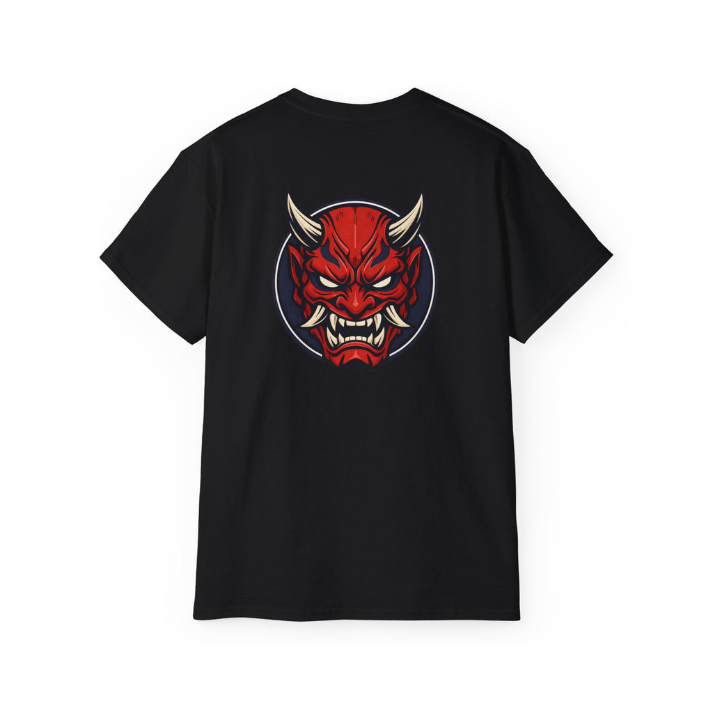 Oni Samurai T-Shirt — Japanese Demon Warrior Graphic Tee