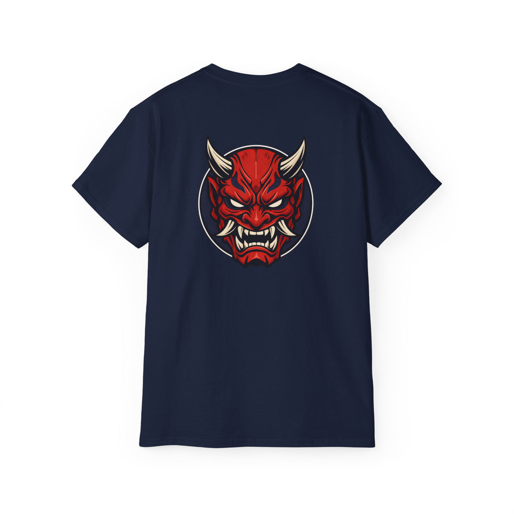Oni Samurai T-Shirt — Japanese Demon Warrior Graphic Tee
