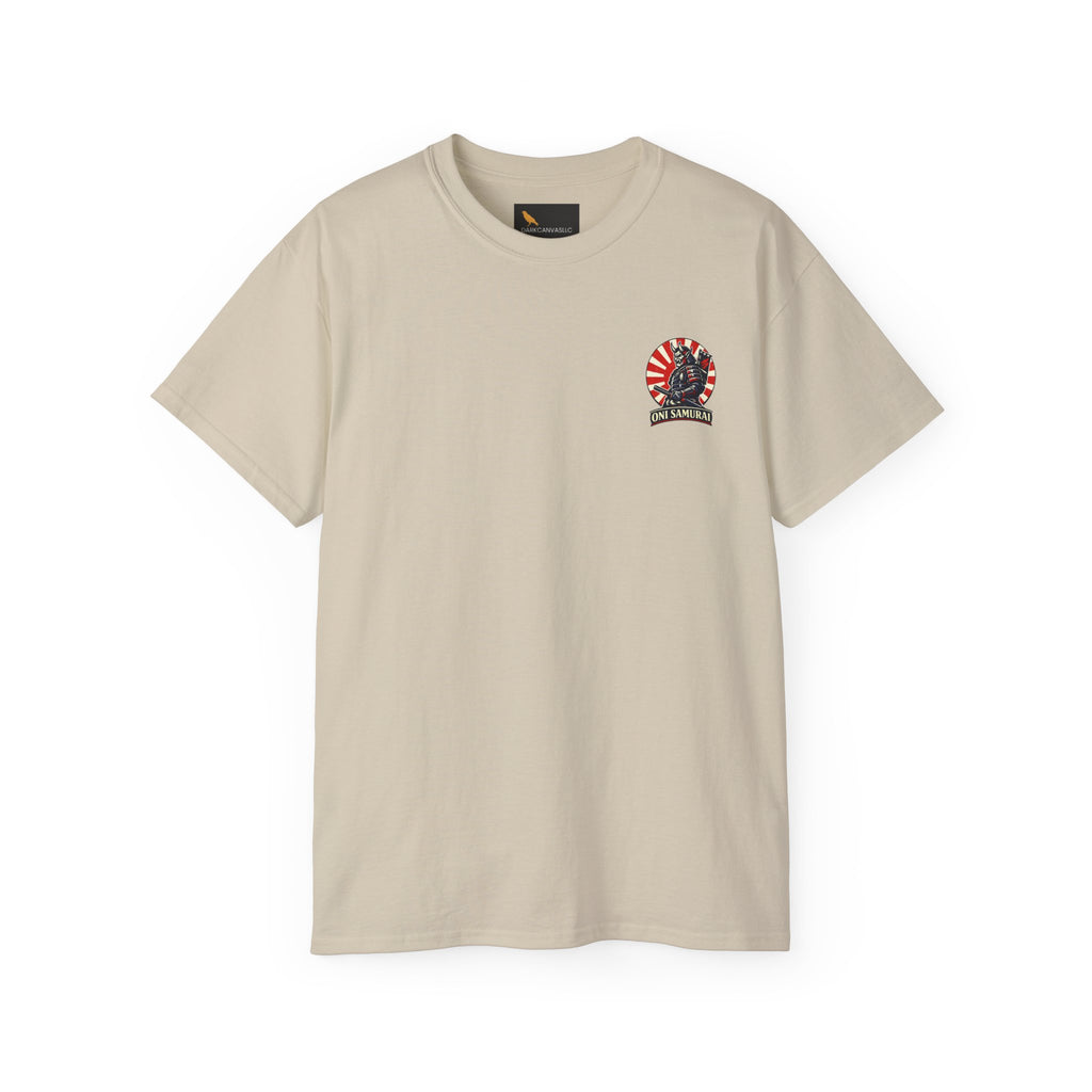 Oni Samurai T-Shirt — Japanese Demon Warrior Graphic Tee