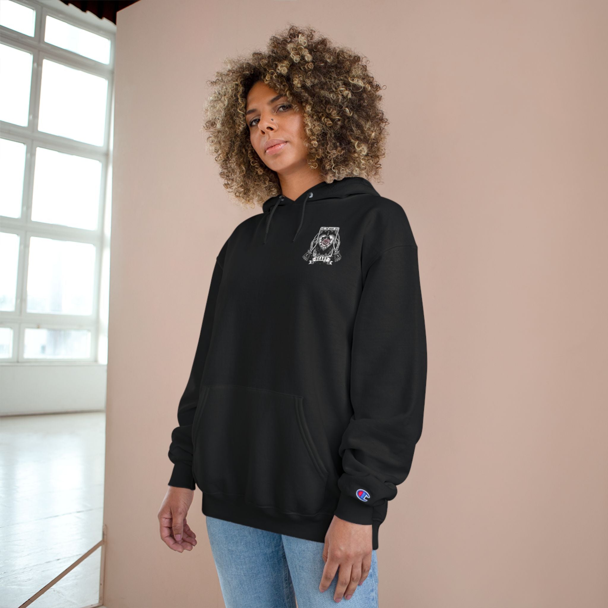 Tarot 'Death' Backprint Hoodie — Mystical Occult Graphic Pullover