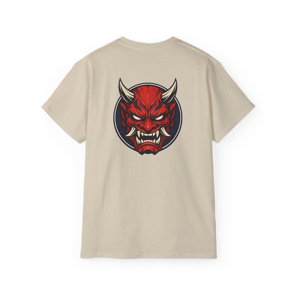 Oni Samurai T-Shirt — Japanese Demon Warrior Graphic Tee