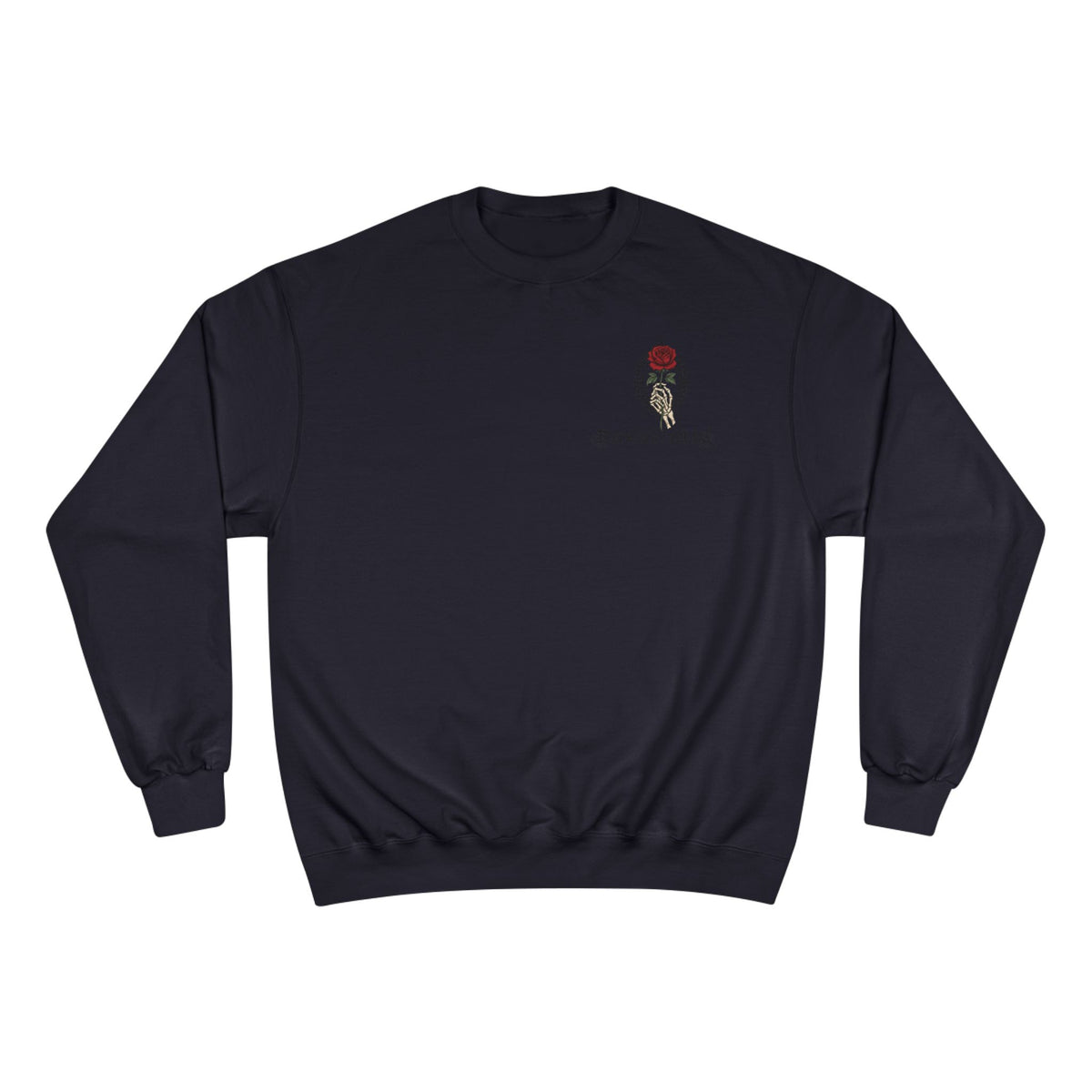Skeleton Floral Halloween Champion Sweatshirt