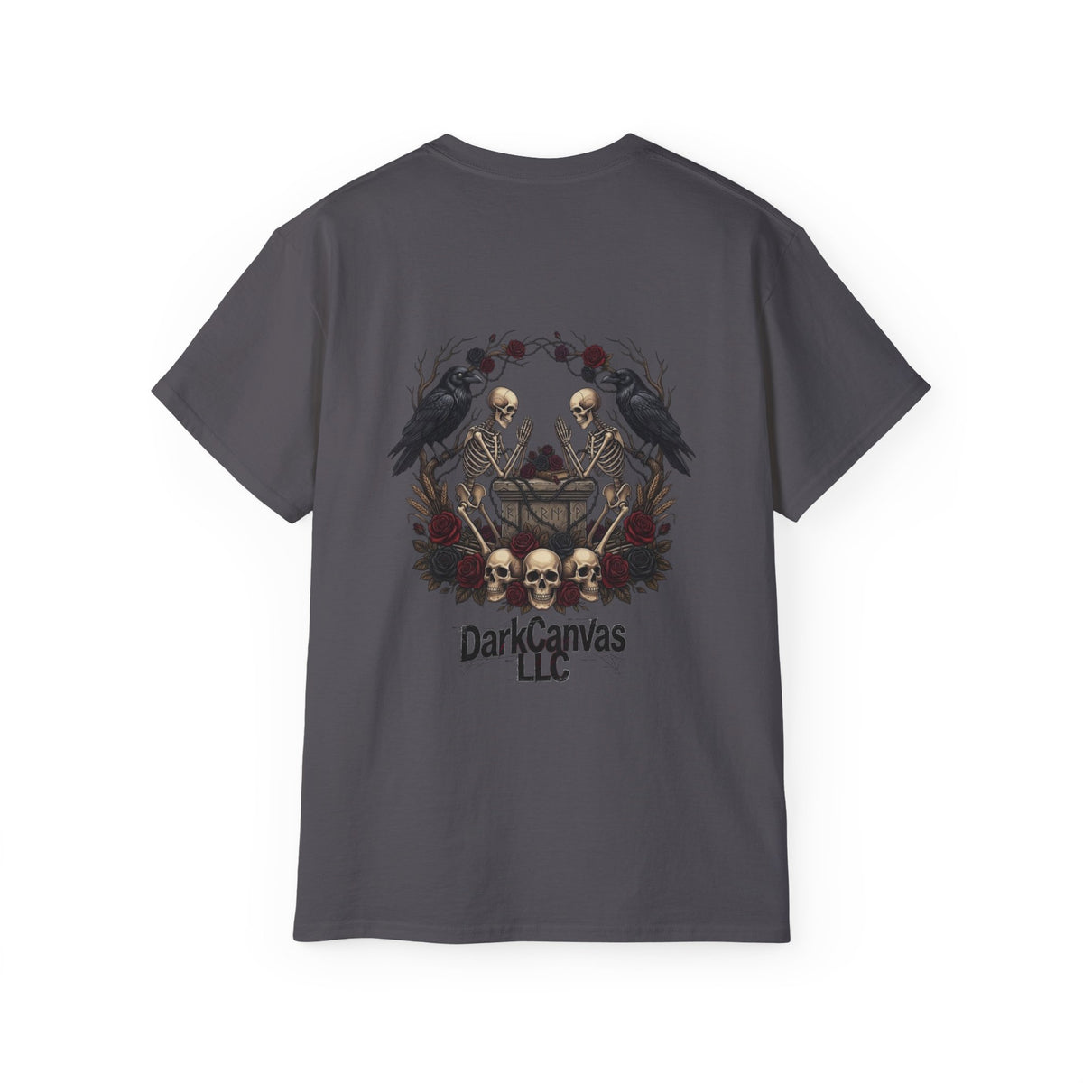 Dark Gothic Skull Tarot Tee