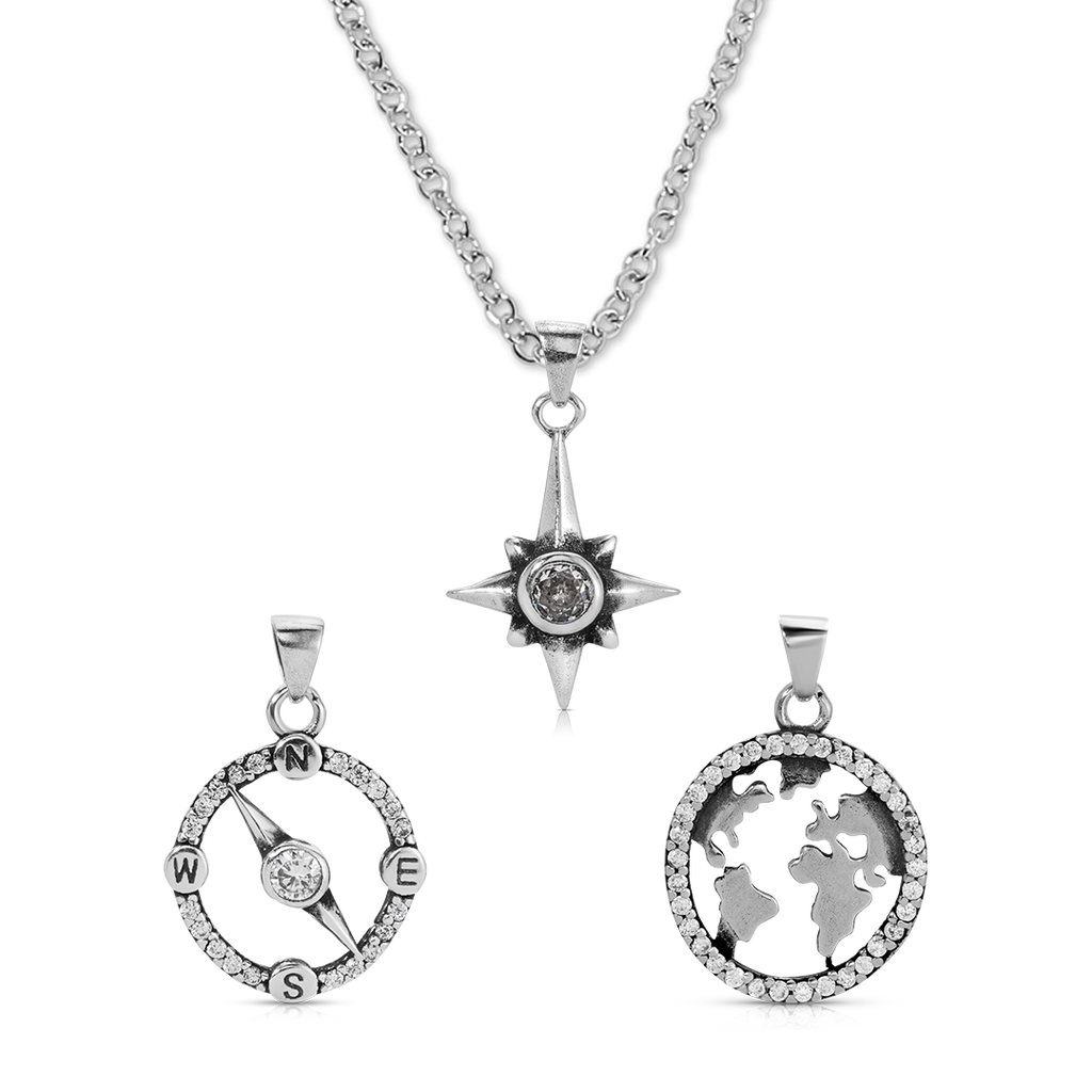 Around the World in 80 Days - Limited Edition - Necklace Charm Set