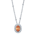 Topaz Birthstone Necklace
