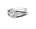 Halo XOXO Ring